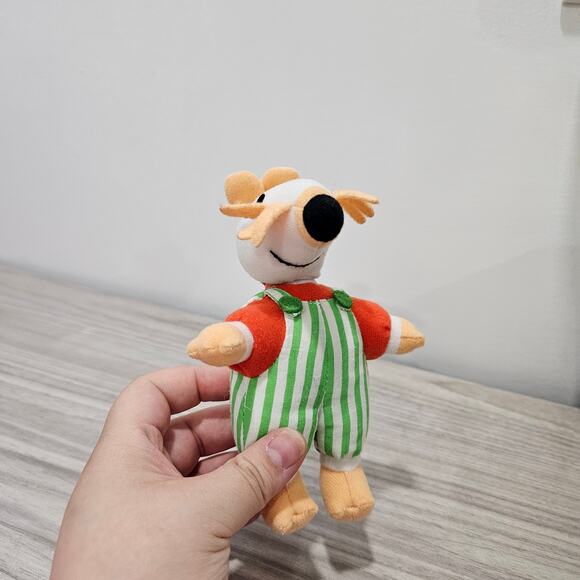 Maisy Small Backpack with clip plush keychain vintage mischief makers - Picture 7 of 16